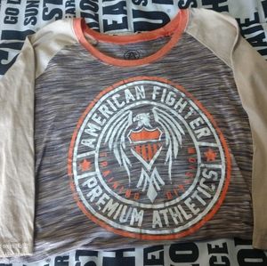 Women's American Fighter 3/4 sleeve tee
